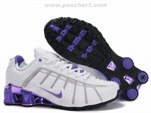 nike shox femme bleu
