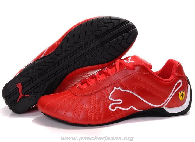 chaussure puma rouge femme