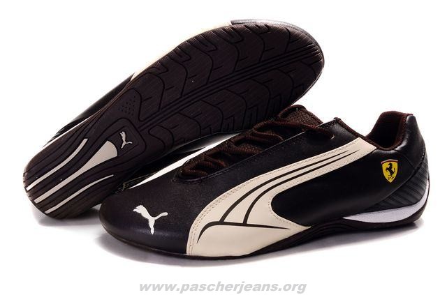 chaussure puma marron