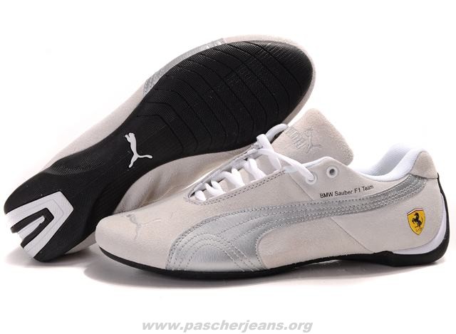 chaussure puma marron