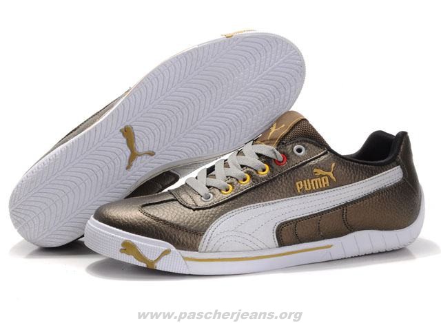 puma bow noir vernis