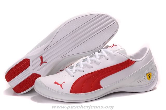 chaussure puma ferrari rouge