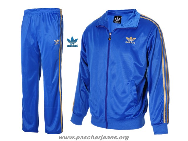 jogging adidas bleu homme