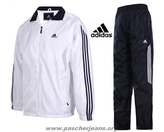 survetement adidas blanc