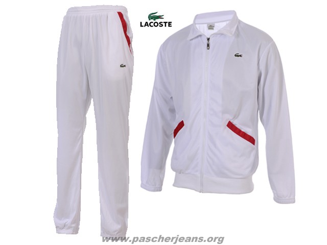 survetement lacoste pas cher neuf