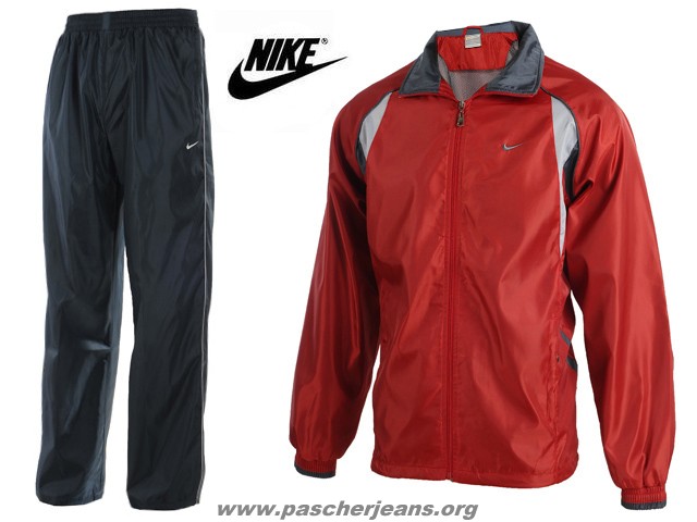 survetement nike homme rouge