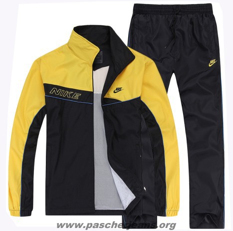 survetement nike homme jaune