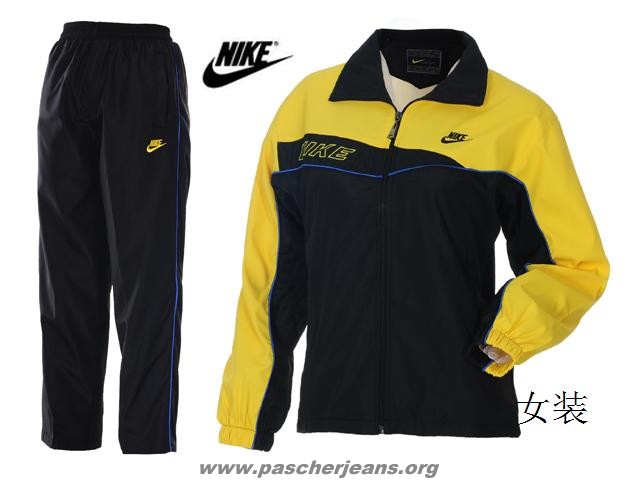 jogging nike noir et jaune