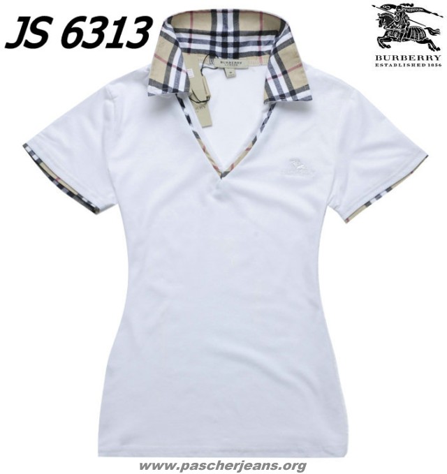 polo burberry femme pas cher