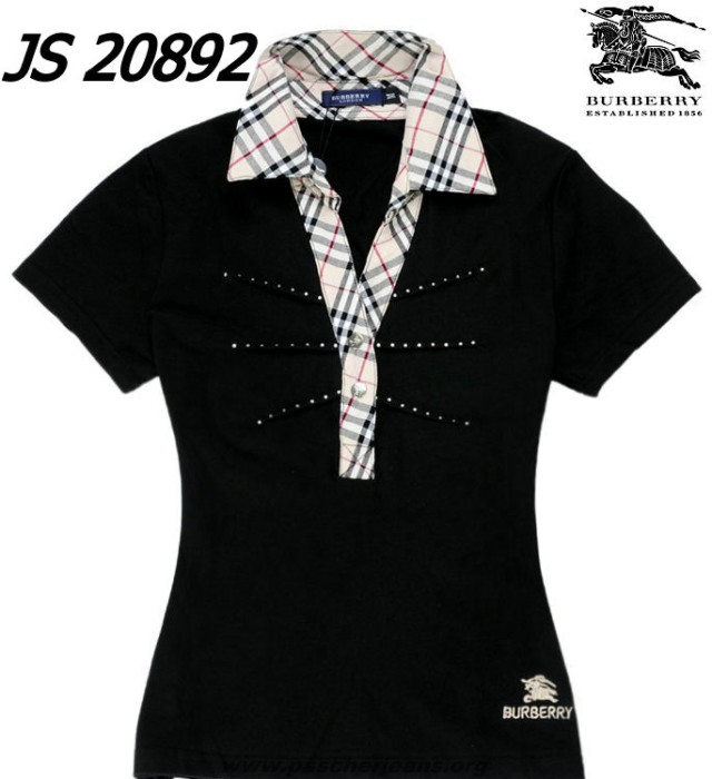 polo burberry noir