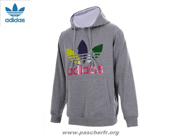 sweat femme adidas gris