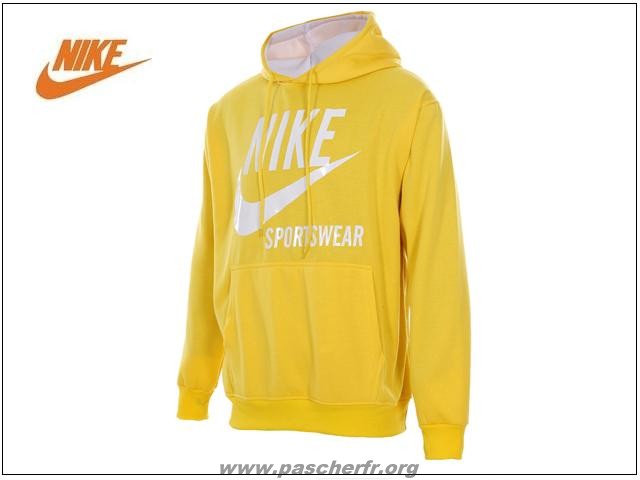 pull nike homme orange