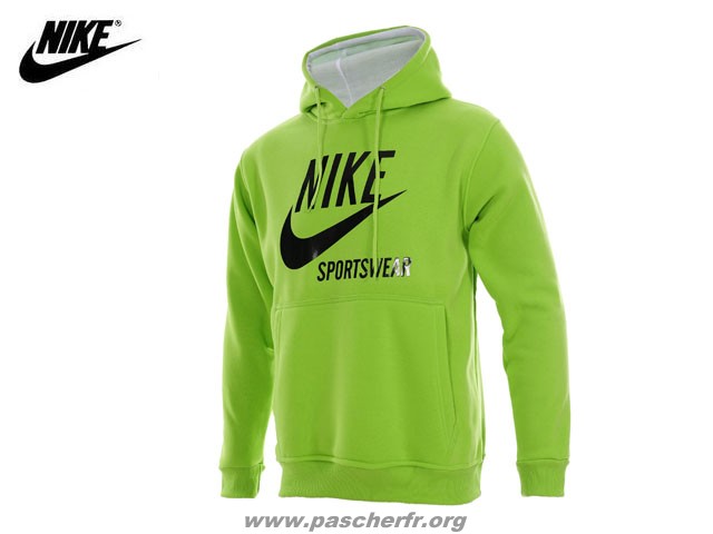 pull nike homme verte