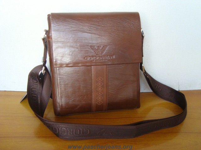 besace homme armani