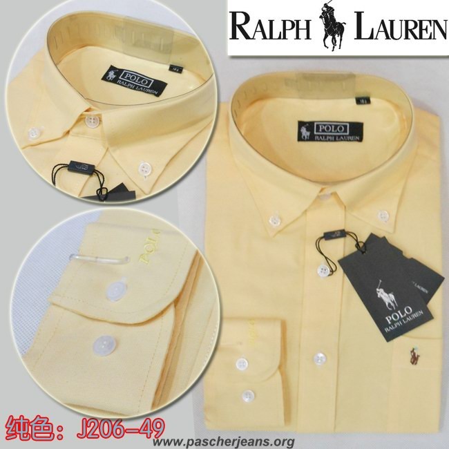 chemise ralph lauren homme pas cher