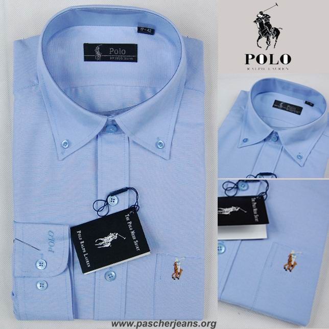 chemise ralph lauren homme pas cher