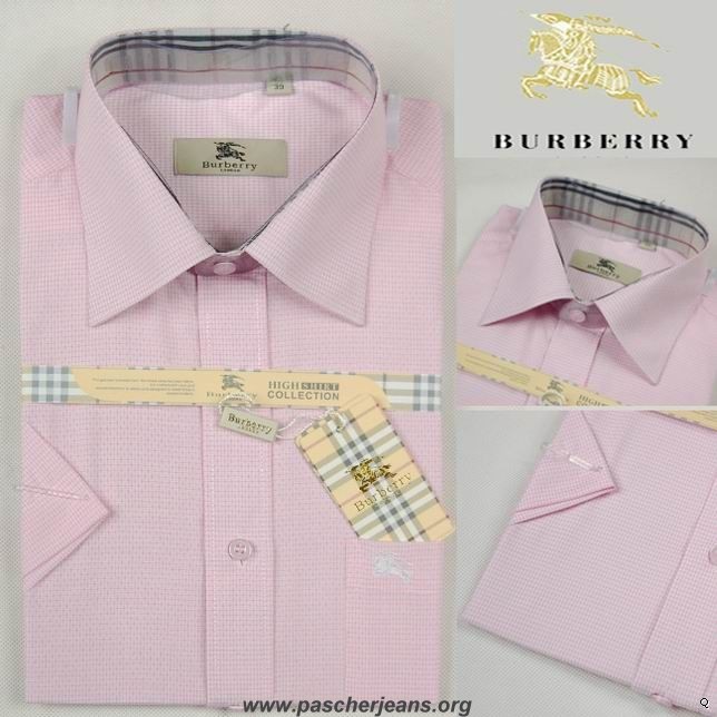 chemise burberry solde