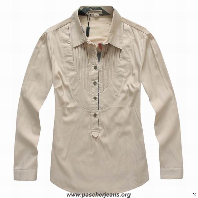 chemise burberry femme soldes