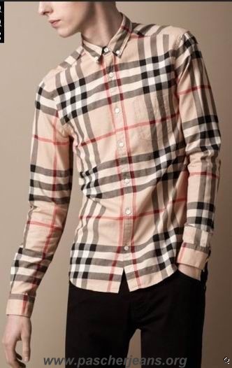 chemise burberry homme pas cher
