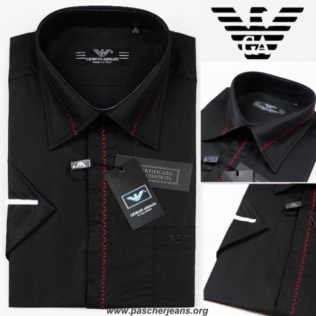 chemise armani homme