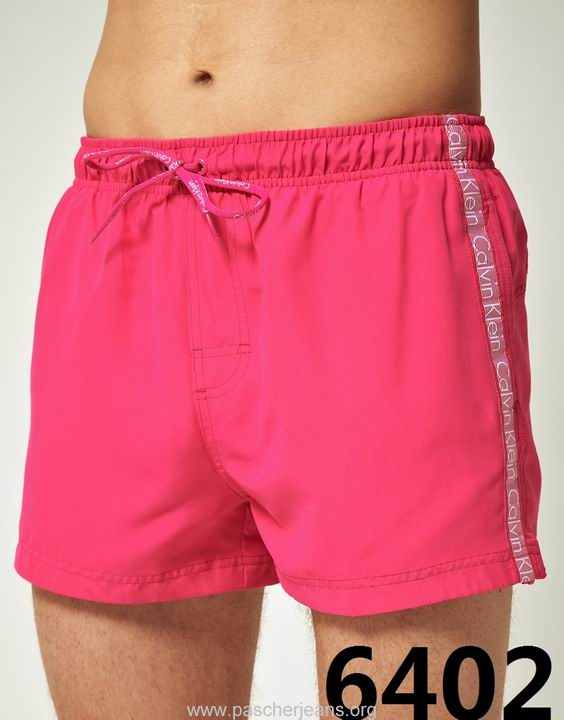 short de bain lacoste rose