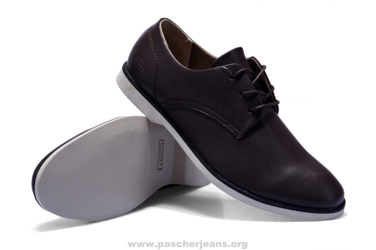 chaussure lacoste cuir